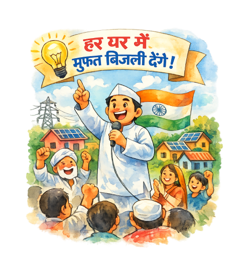 Free electricity in every home.