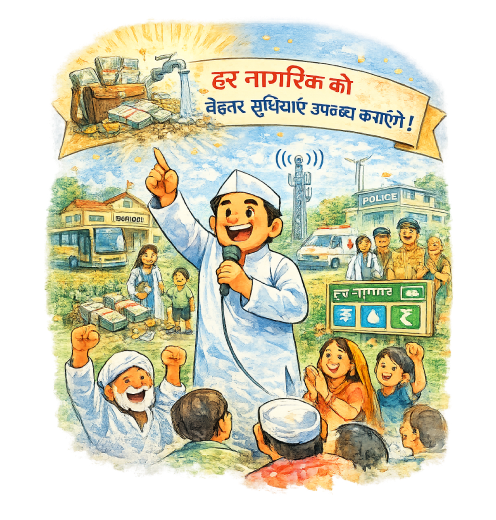 Better facilities for every citizen.